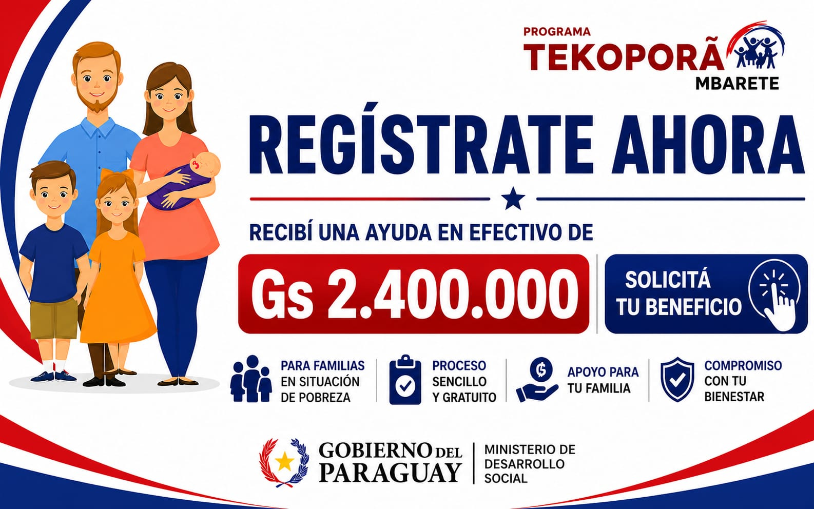 PROGRAMA TEKOPORÃ banner